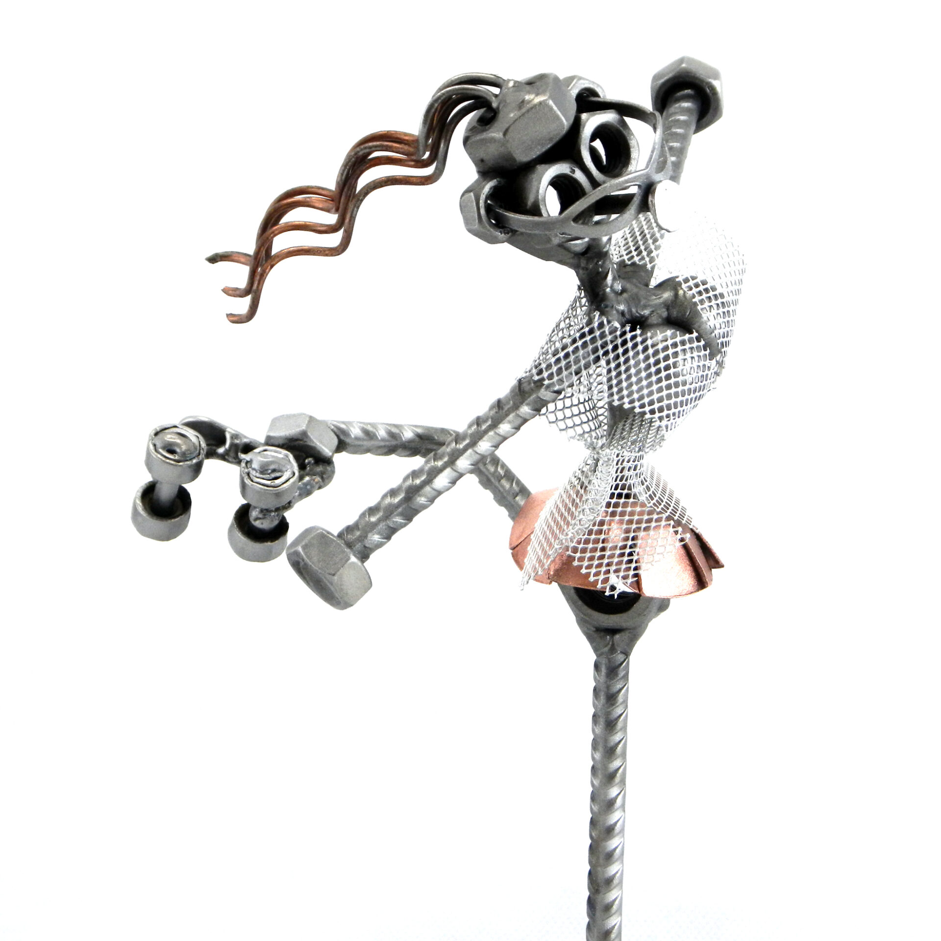 PATTINATRICE SU ROTELLE METAL IDEA.IT