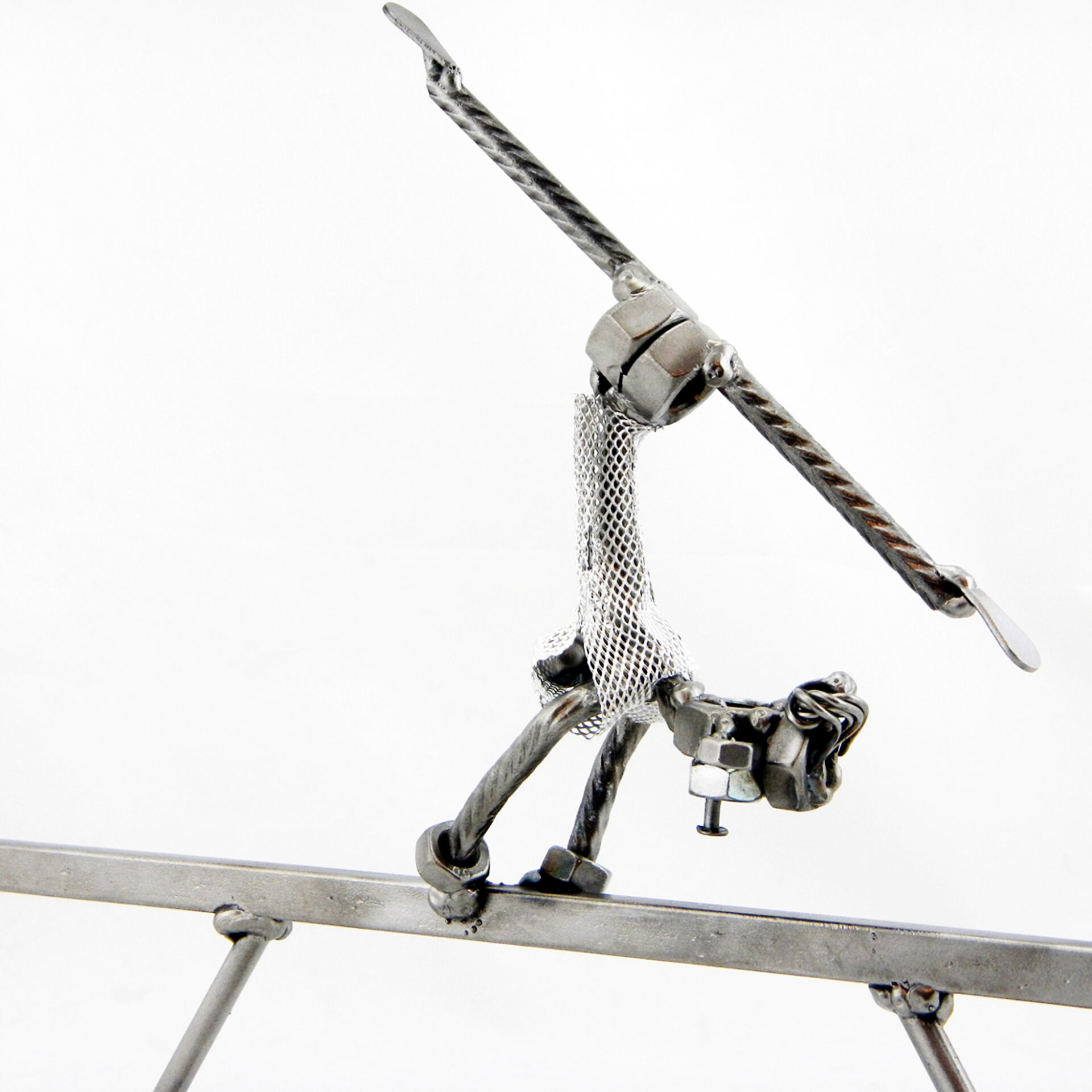 GINNASTA ALLA TRAVE METAL IDEA.IT