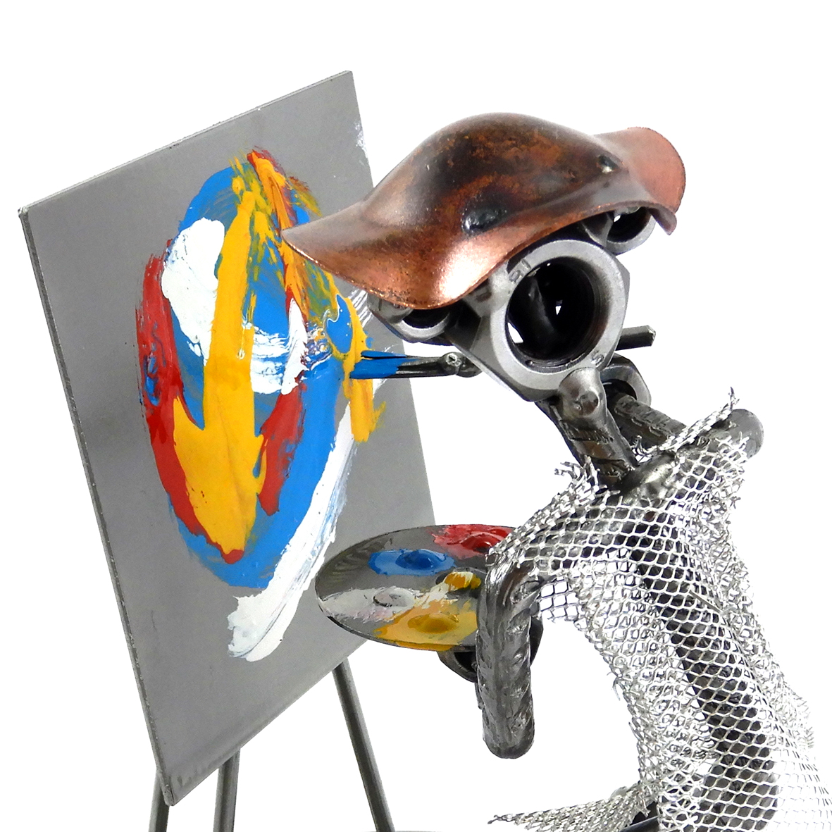 tempo libero pittore artista metal idea.it