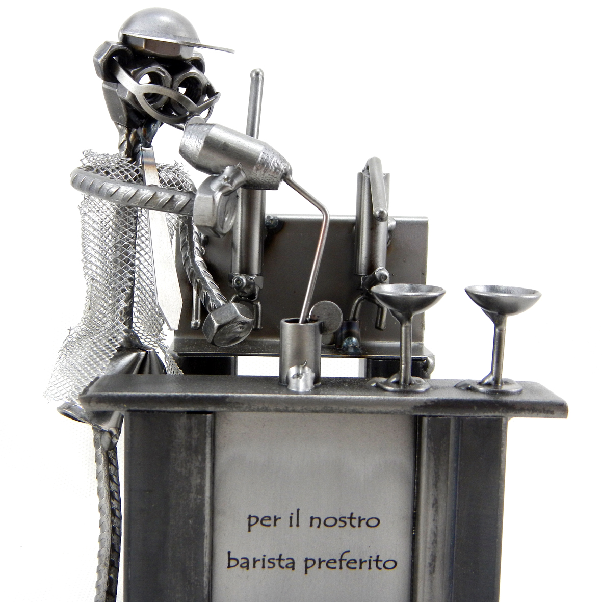 barista barman Metal idea.it con personalizzazione