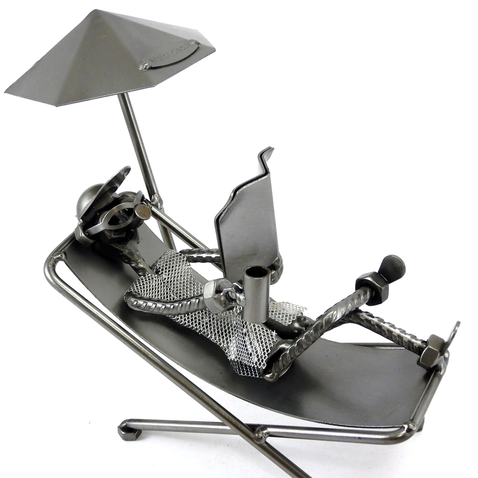 SCULTURA VACANZIERE PENSIONATO METAL IDEA.IT