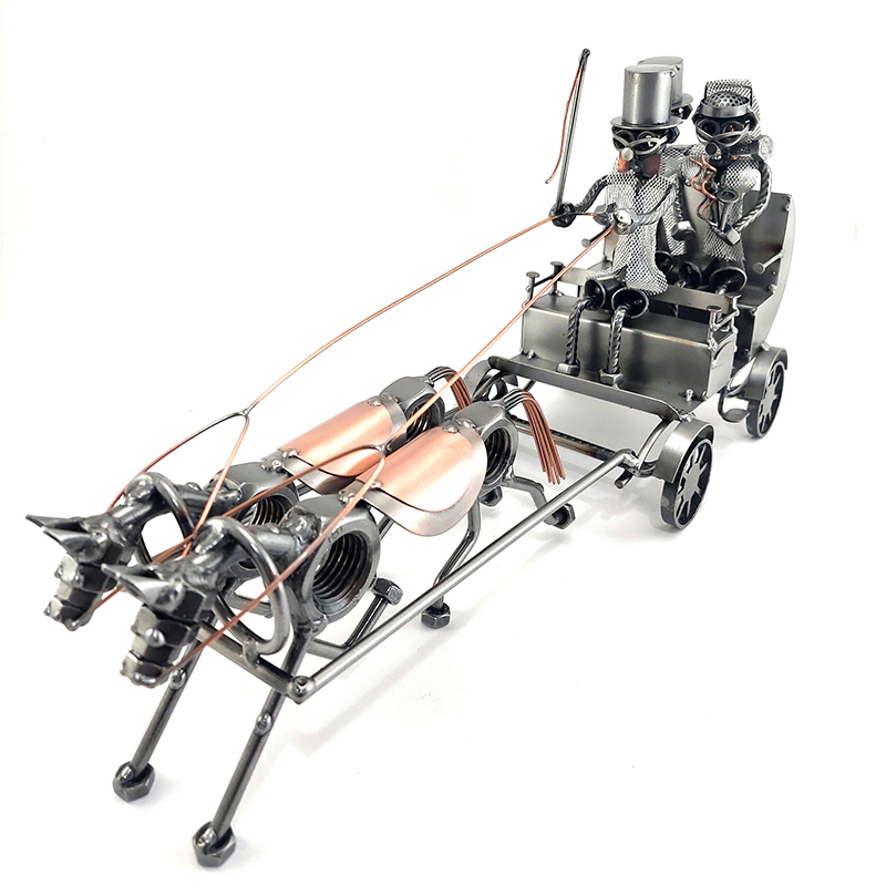 sposi in carrozza metal idea.it