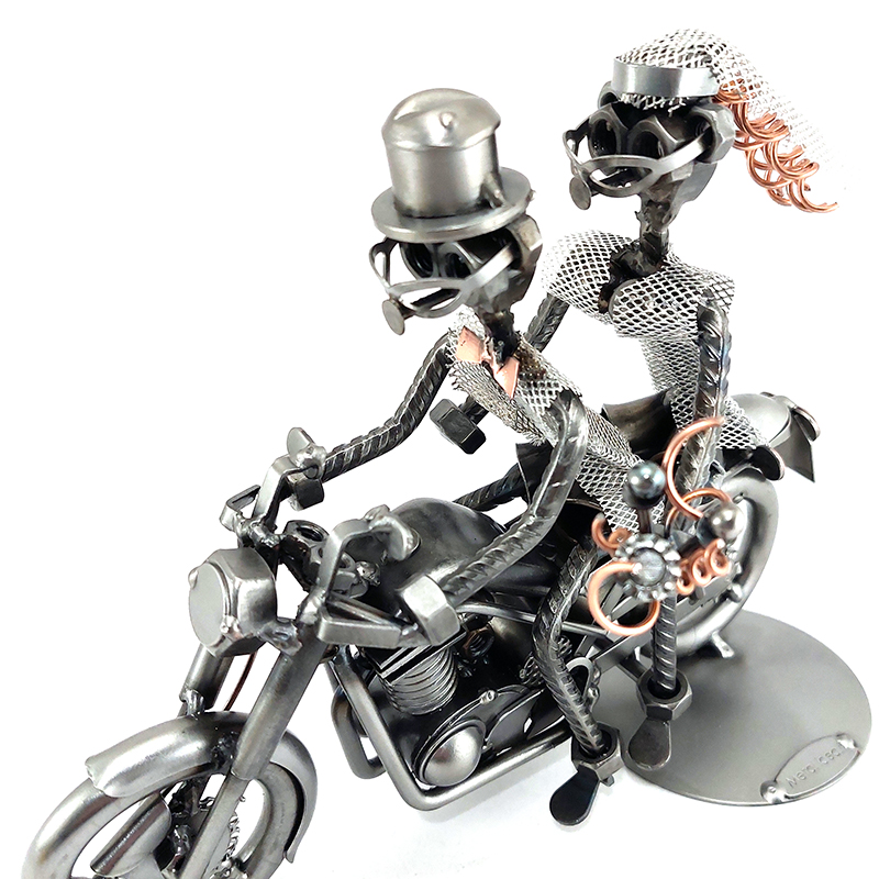 sposi in moto metal idea.it