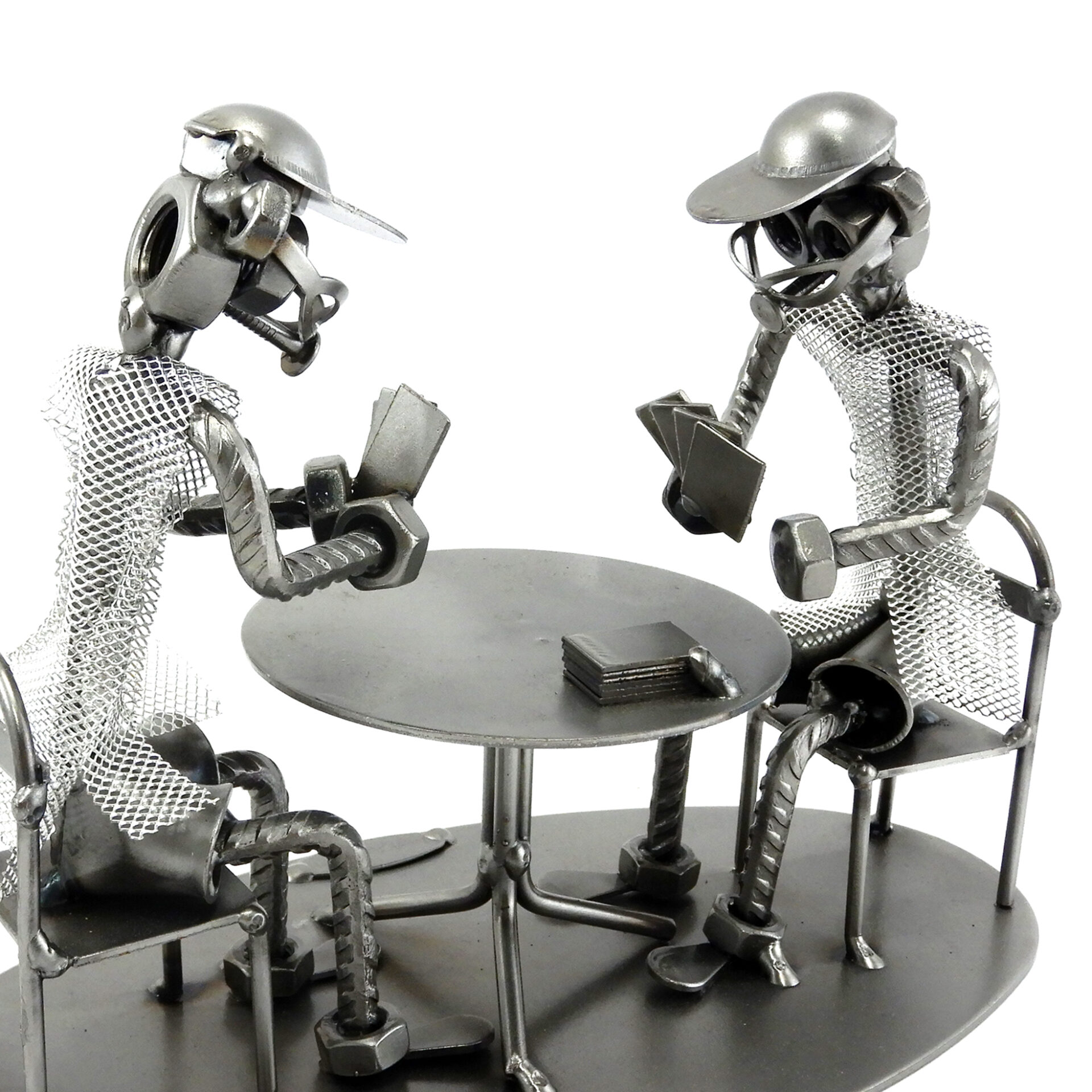 GIOCATORI DI CARTE METAL IDEA.IT