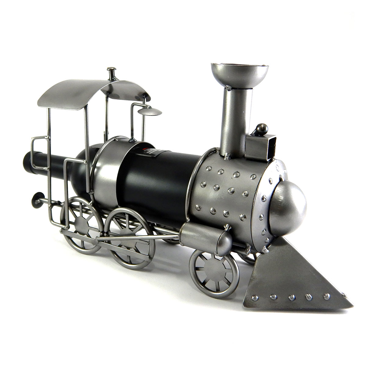 LOCOMOTIVA PORTA BOTTIGLIA METAL IDEA.IT