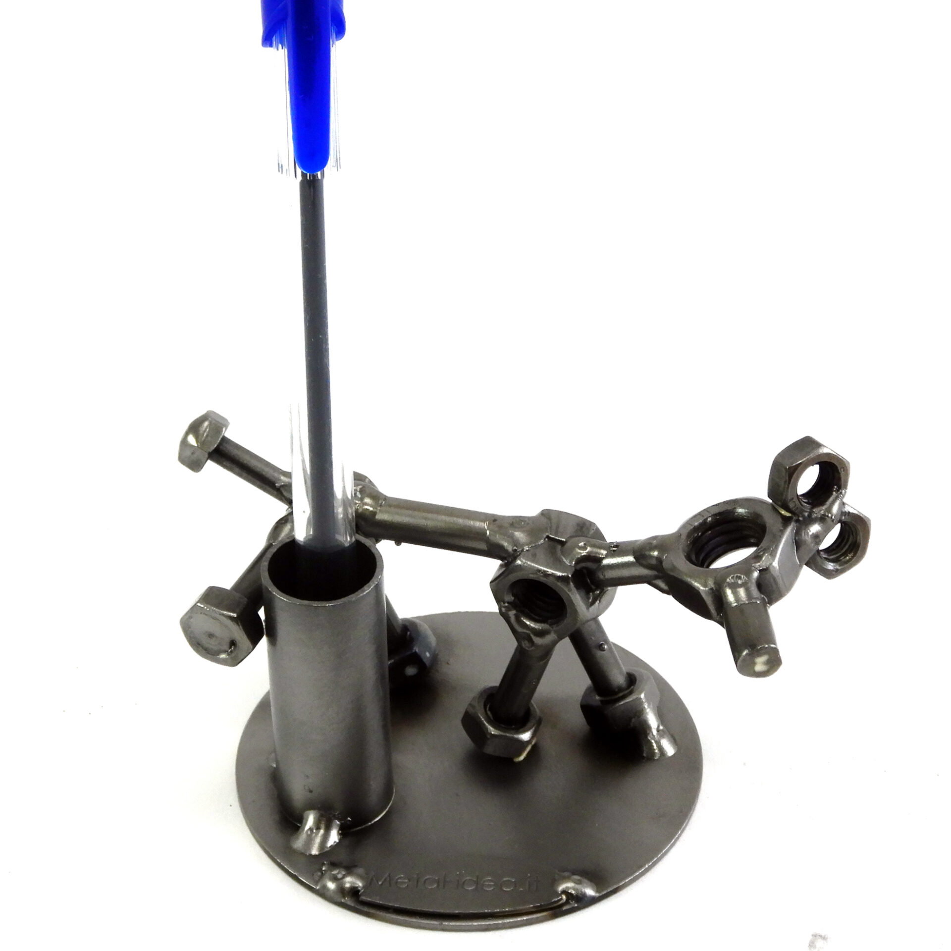 SCULTURA CAGNOLINO METAL IDEA