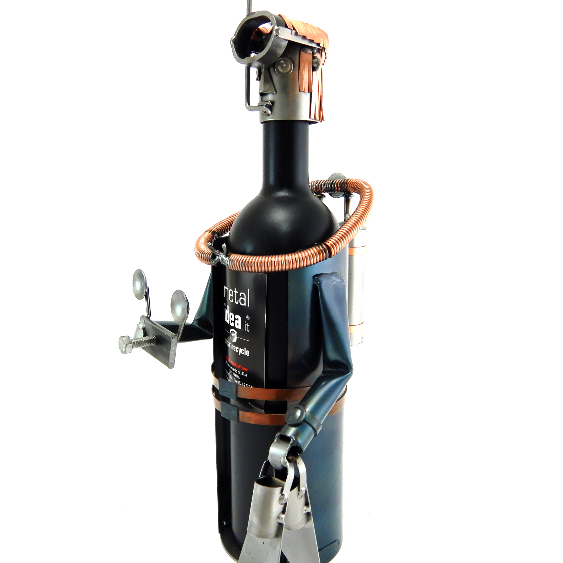 SUB PORTA BOTTIGLIA METAL IDEA.IT